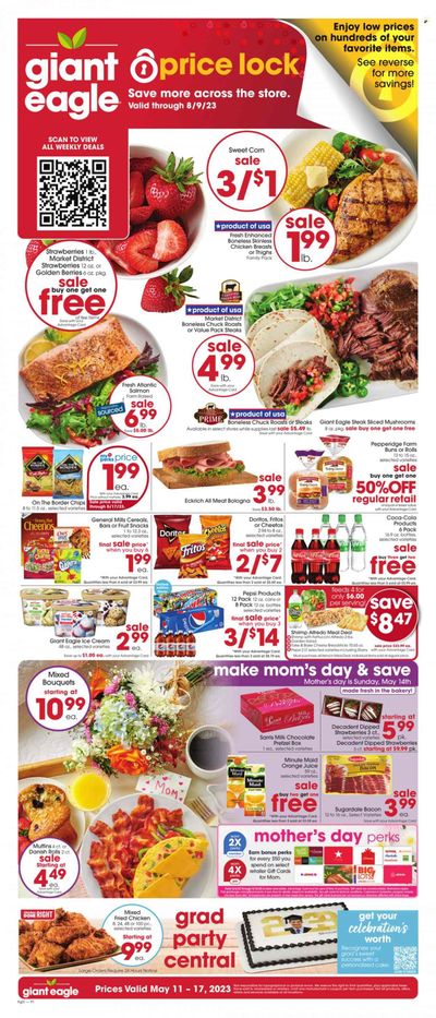 Giant Eagle (PA) Weekly Ad Flyer Specials May 11 to May 17, 2023