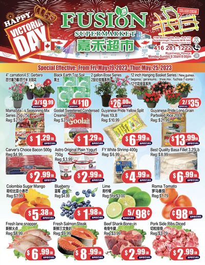 Fusion Supermarket Flyer May 19 to 25