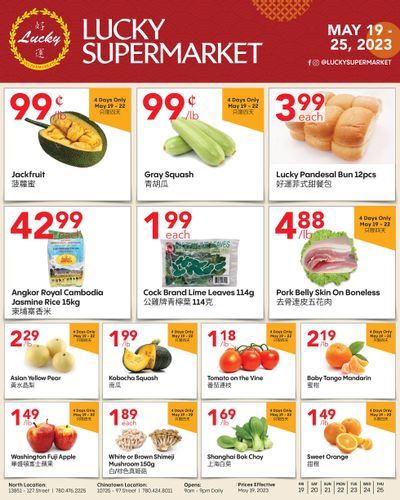 Lucky Supermarket (Edmonton) Flyer May 19 to 25