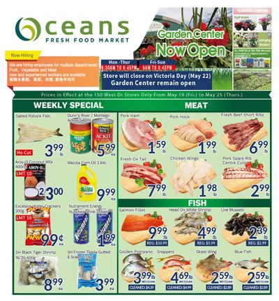 Oceans Fresh Food Market (West Dr., Brampton) Flyer May 19 to 25