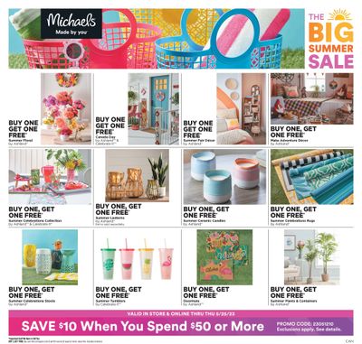 Michael's Flyer May 19 to 25
