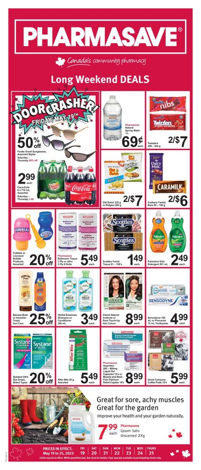 Pharmasave (ON) Flyer May 19 to 25