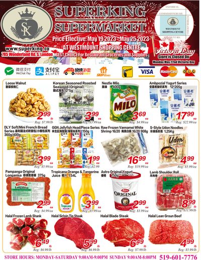 Superking Supermarket (London) Flyer May 19 to 25