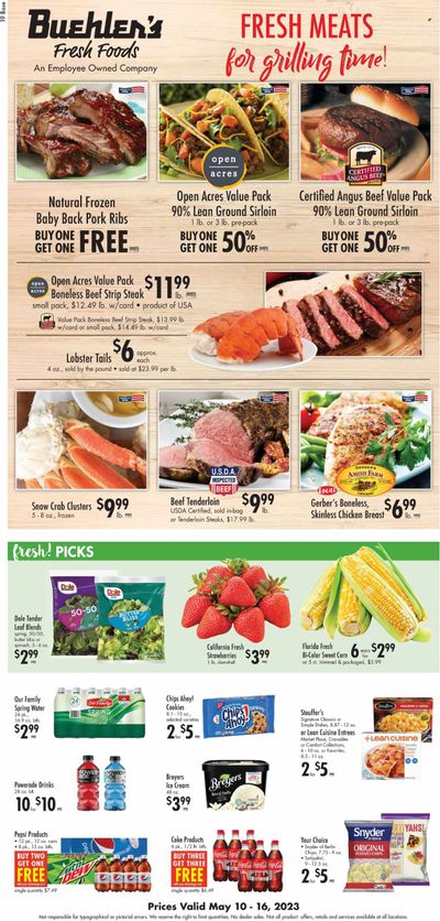Buehler's (OH) Weekly Ad Flyer Specials May 10 to May 16, 2023