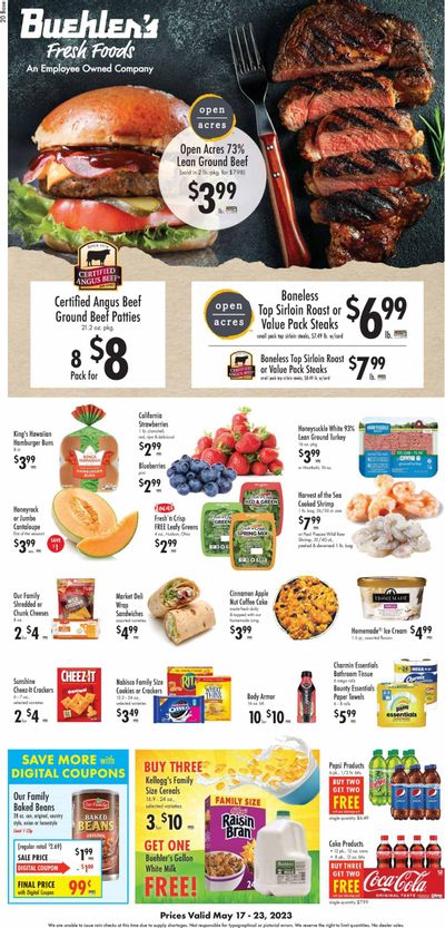 Buehler's (OH) Weekly Ad Flyer Specials May 17 to May 23, 2023