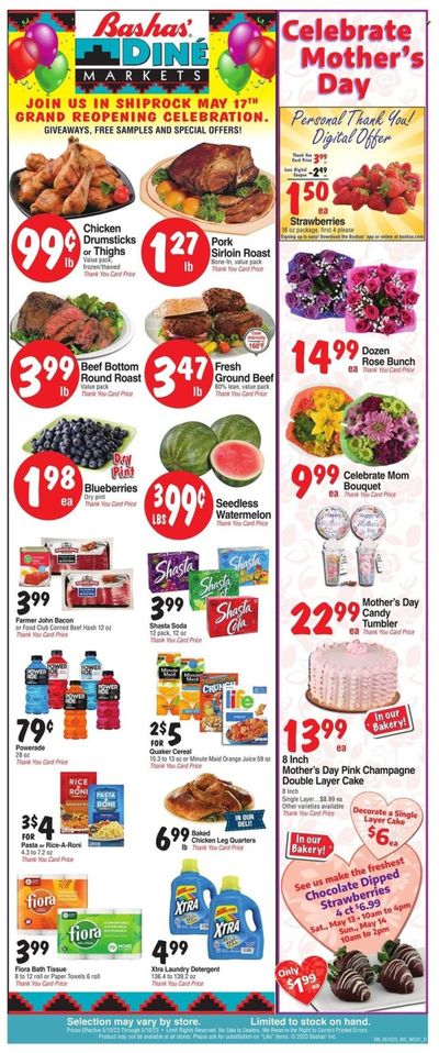 Bashas' Diné Markets (AZ, NM) Weekly Ad Flyer Specials May 10 to May 16, 2023