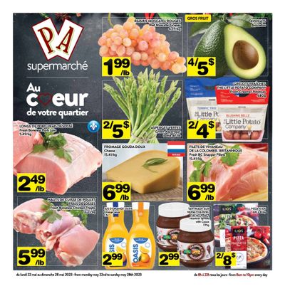 Supermarche PA Flyer April May 22 to 28