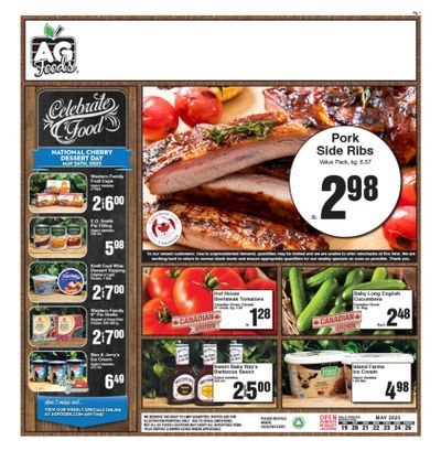 AG Foods Flyer May 19 to 25