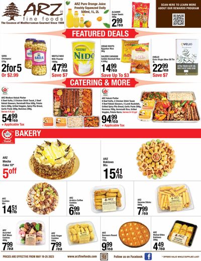 Arz Fine Foods Flyer May 19 to 25