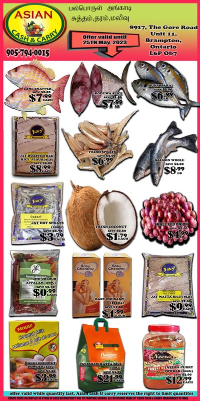 Asian Cash & Carry Flyer May 19 to 25