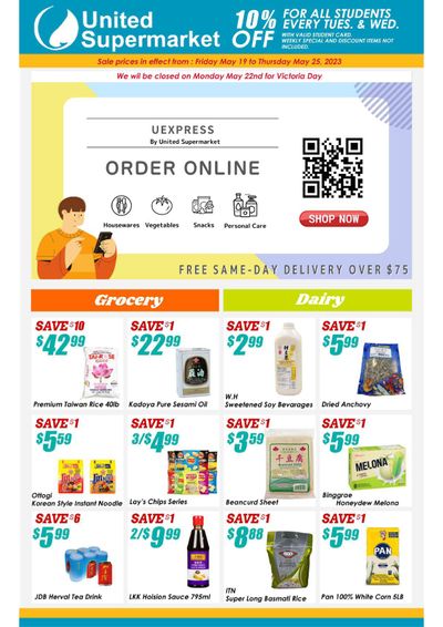 United Supermarket Flyer May 19 to 25