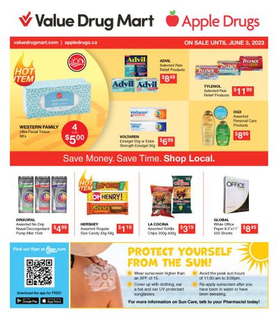 Apple Drugs Flyer May 21 to June 3