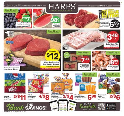 Harps Hometown Fresh (AR, KS, MO, OK) Weekly Ad Flyer Specials May 10 to May 16, 2023