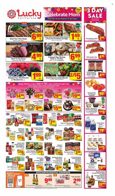 Lucky California Weekly Ad Flyer Specials May 10 to May 16, 2023