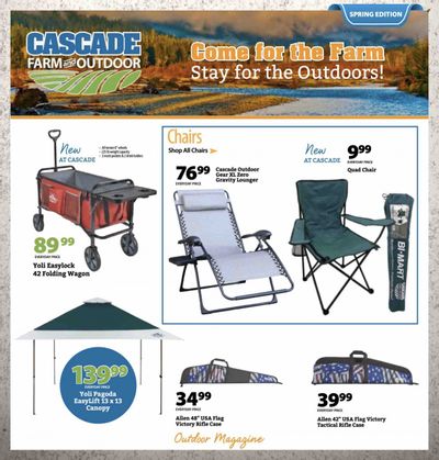 Cascade Farm And Outdoor (OR, WA) Promotions & Flyer Specials May 2023