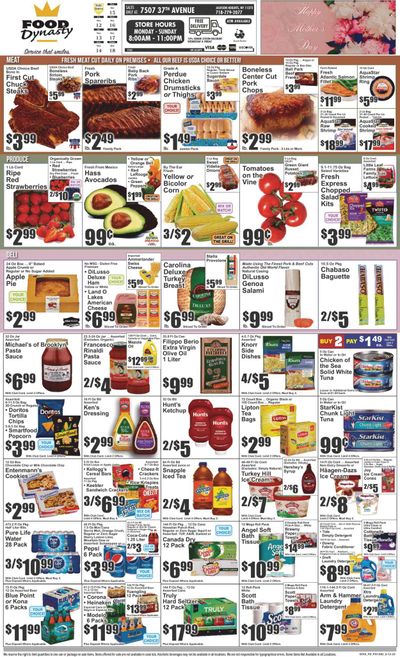 Food Dynasty (NY) Weekly Ad Flyer Specials May 12 to May 18, 2023