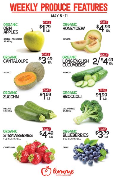 Pomme Natural Market Flyer May 5 to 11