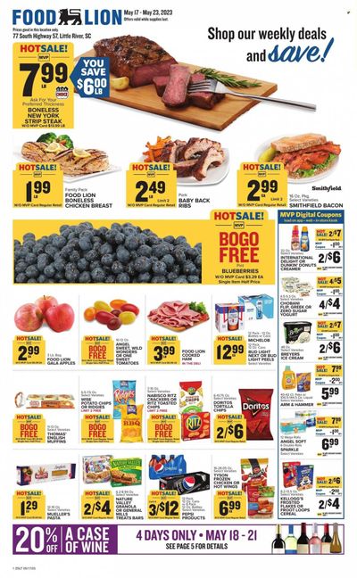 Food Lion (SC) Weekly Ad Flyer Specials May 17 to May 23, 2023