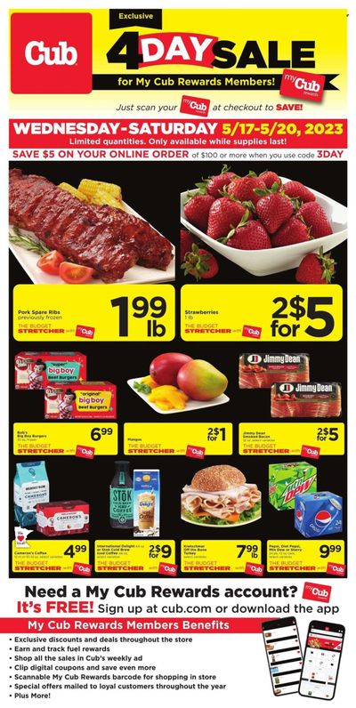 Cub Foods (MN) Weekly Ad Flyer Specials May 17 to May 20, 2023