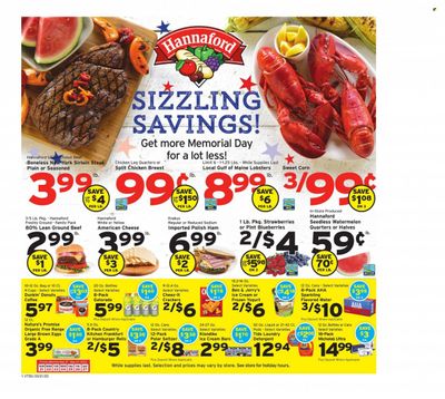Hannaford (VT) Weekly Ad Flyer Specials May 21 to May 27, 2023