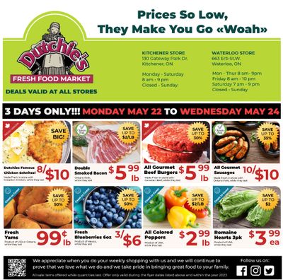 Dutchies Fresh Market Flyer May 22 to 24