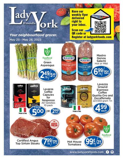 Lady York Foods Flyer May 23 to 28