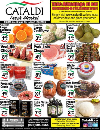 Cataldi Fresh Market Flyer May 6 to 12