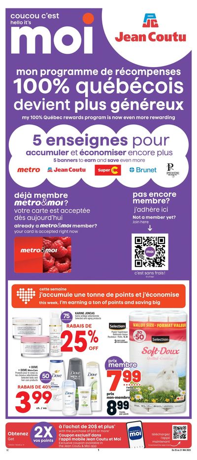 Jean Coutu (QC) Flyer May 25 to 31