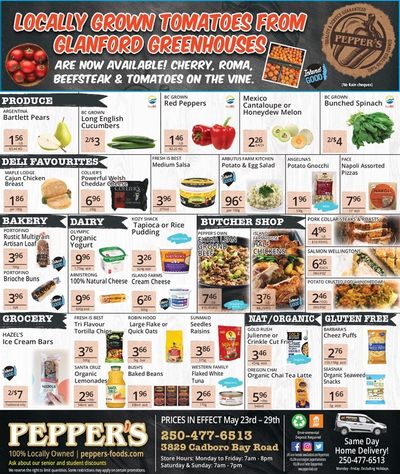 Pepper's Foods Flyer May 23 to 29