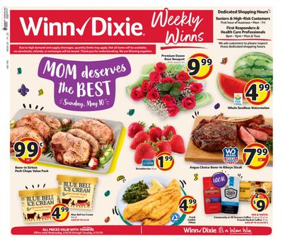 Winn Dixie Weekly Ad & Flyer May 6 to 12