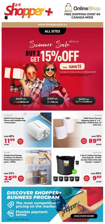 Shopper Plus Flyer May 23 to 30