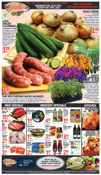 Battaglia's Marketplace Flyer May 24 to 30