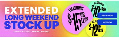 Bluenotes & Aeropostale Canada Sale: Everything $15 or Less + Save 50% – 70% off 