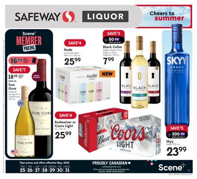 Safeway (BC) Liquor Flyer May 25 to 31