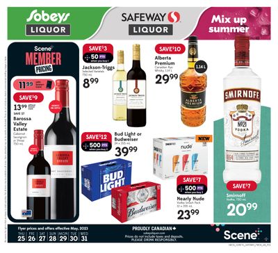 Sobeys/Safeway (AB) Liquor Flyer May 25 to 31