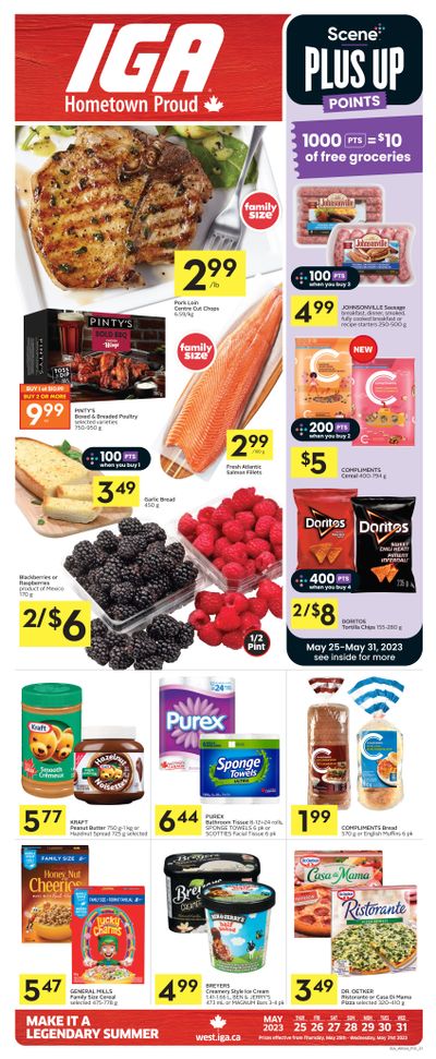 IGA (West) Flyer May 25 to 31