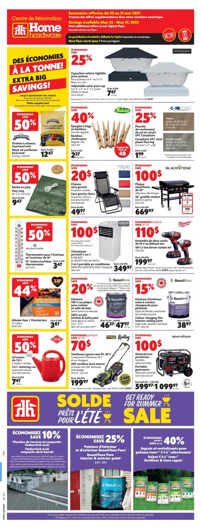 Home Hardware (QC) Building Centre Flyer May 25 to 31