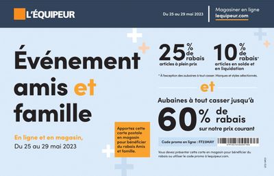 L'Équipeur Flyer May 25 to 29