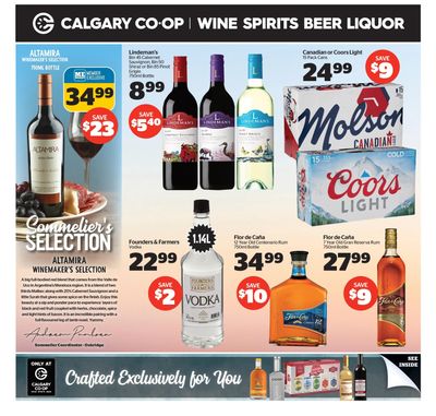Calgary Co-op Liquor Flyer May 25 to 31