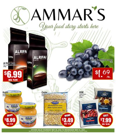 Ammar's Halal Meats Flyer May 25 to 31