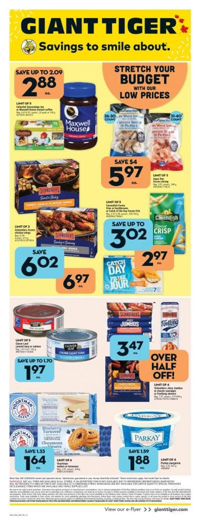 Giant Tiger Canada Flyer Deals May 24th – 30th