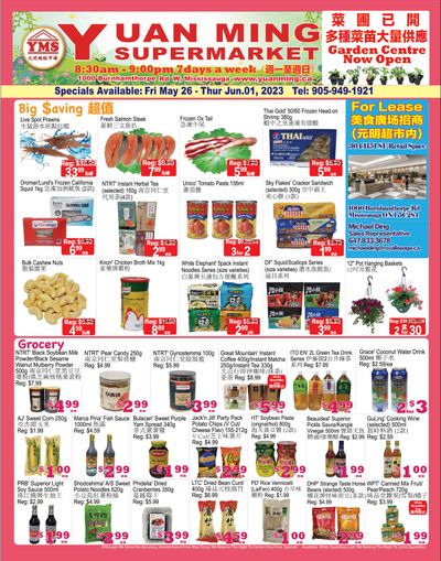 Yuan Ming Supermarket Flyer May 26 to June 1