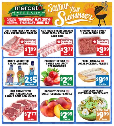 Mercato Fresh Flyer May 25 to June 1