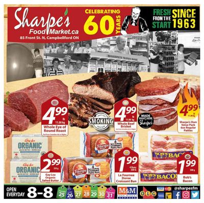 Sharpe's Food Market Flyer May 25 to 31