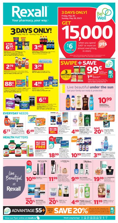 Rexall (BC) Flyer May 26 to June 1