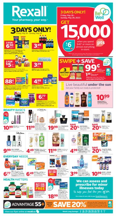 Rexall (ON) Flyer May 26 to June 1