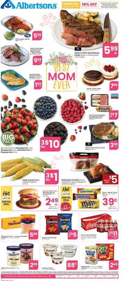 Albertsons Weekly Ad & Flyer May 6 to 12