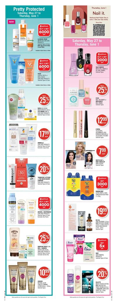 Shoppers Drug Mart (ON) Flyer May 27 to June 1