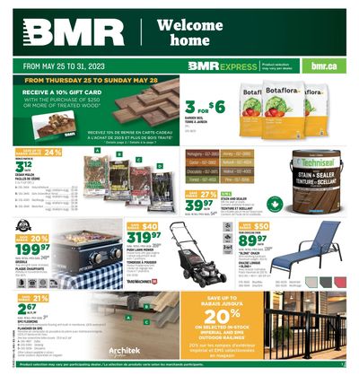 BMR Flyer May 25 to 31