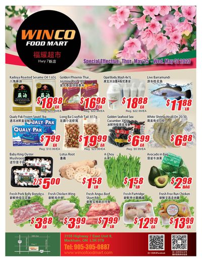 WinCo Food Mart (HWY 7) Flyer May 25 to 31